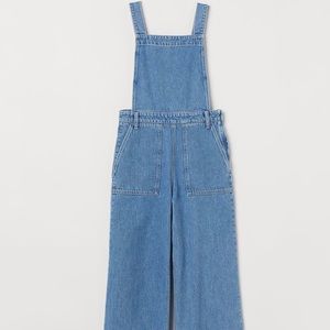 H&M wide leg overalls